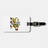 Leeuwentoren Fleur de Lis Kam Embleem C Bagagelabel (Voorkant horizontaal)
