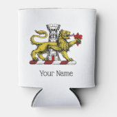 Leeuwentoren Fleur de Lis Kam Embleem C Blikjeskoeler (Voorkant)