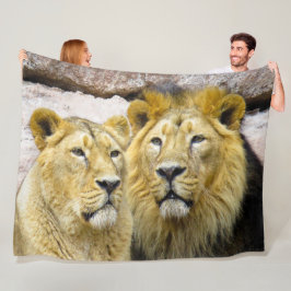 Leeuwenvachtdeken Fleece Deken