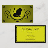 leeuwenverfijning visitekaartje (Voorkant / Achterkant)