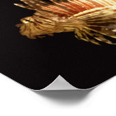 Leeuwenvis in het donker poster (Hoek)