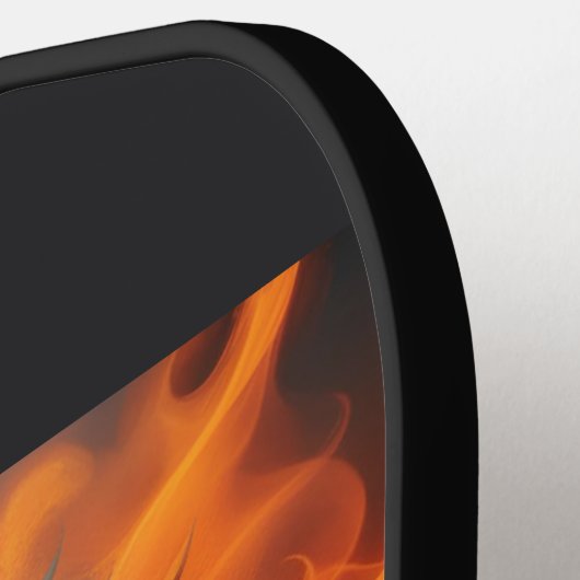 Leeuwenvuur.  woorden en monogram. pickleball paddle (Links Detail)