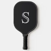 Leeuwenvuur.  woorden en monogram. pickleball paddle (Achterkant)