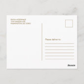 Leeuwenwelp Tropisch groen Verjaardag Dank u Briefkaart (Achterkant)