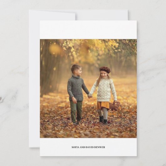 Leeuwenwelpen Foto Dubbele Verjaardag Feest  Kaart (Achterkant)