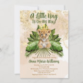 Leeuwenwelpje Een koningsje is op weg naar het Bab Kaart (Voorkant)