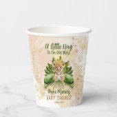 Leeuwenwelpje Een koningsje is op weg naar het Bab Papieren Bekers (Achterkant)