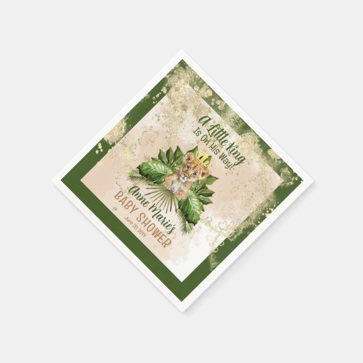 Leeuwenwelpje Een koningsje is op weg naar het Bab Servet (Hoek)