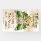 Leeuwenwelpje Een koningsje is op weg naar het Bab Spandoek (Horizontaal)