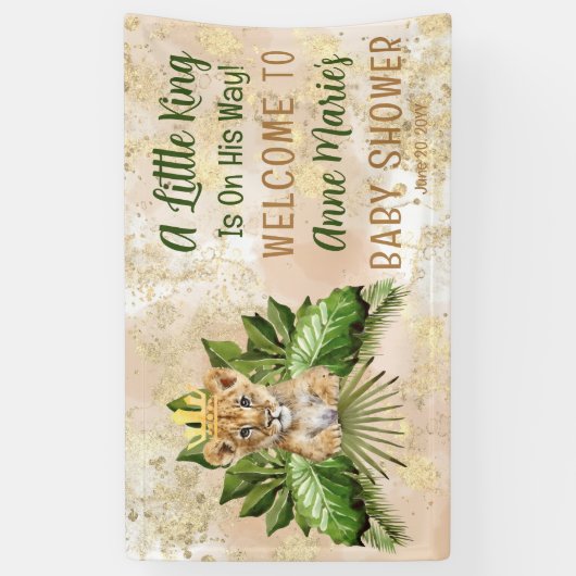 Leeuwenwelpje Een koningsje is op weg naar het Bab Spandoek (Verticaal)