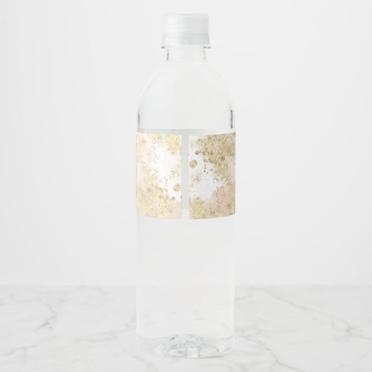 Leeuwenwelpje Een koningsje is op weg naar het Bab Waterfles Etiket (Achterkant)