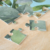 Leeuwenwelpje Schattige Blauwgroen Oerwoud Groen W Legpuzzel (Zijkant)