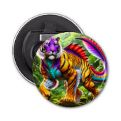 Leeuwenwezen Button Flesopener (Voorkant)