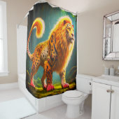 Leeuwenwezen Douchegordijn (In situ)