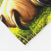 Leeuwenwezen Fleece Deken (Hoek)