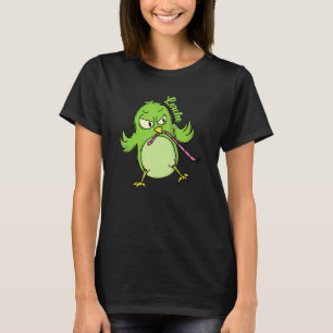 Leeuwerken Slaaptype Vroeg Vogel Vangt Worm T-shirt