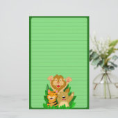 Leeuwiger- en Beer-bakkerij (gereguleerd) Briefpapier (Staand voorkant)