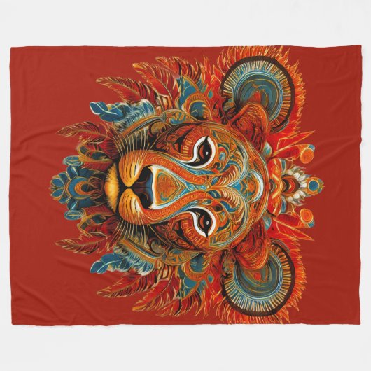 Leeuwin 01 fleece deken (Voorkant (Horizontaal))