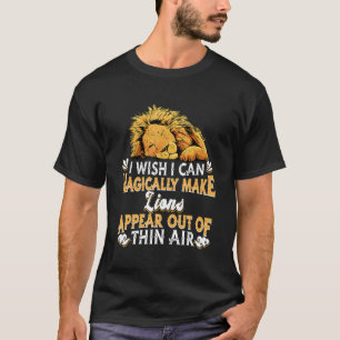 Leeuwin Afrika Safari Predator Pride Magician Ma T-shirt
