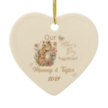 Leeuwin en baby, onze eerste Moederdag samen