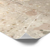 Leeuwin Gezicht Waterverf Oerwoud Dier Poster (Hoek)