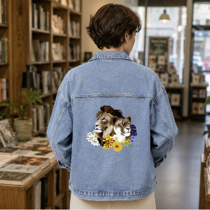 Leeuwin Leeuw Bloemrijk Groen Denim Jacket