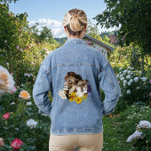 Leeuwin Leeuw Bloemrijk Groen  Denim Jacket