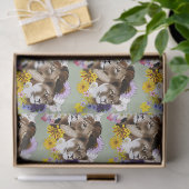 Leeuwin Leeuw Bloemrijk Groen Tissuepapier (Geschenk)