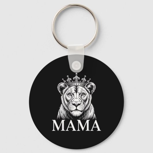 Leeuwin Mama Leeuw Dier Leeuwin Vrouwen Leeuwin  Sleutelhanger (Voorkant)