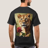 Leeuwin & Roos Realisme Tattoo Design T-shirt (Achterkant)