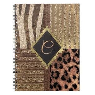 Leeuwin Safari Chic Jungle Glam Moderne Glans Notitieboek