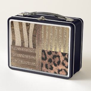 Leeuwin Safari Chic Jungle Goud Moderne Glans
