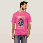 Leeuwin Zero Carb Lion Diet Carnivoor T-shirt (Voorkant volledig)