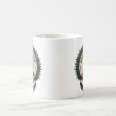 Leeuwinmoeder. Schotland Coffee Mug Koffiemok (Center)