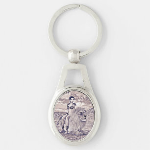 Leeuwinnekasfantasie Sleutelhanger