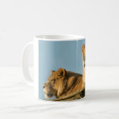 Leeuwinnen Koffiemok (Voorkant links)