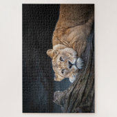 Leeuwkoning van het Oerwoud Legpuzzel (Verticaal)