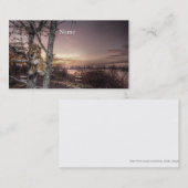 Leeuwpop op Dawn Visitekaartje (Voorkant / Achterkant)