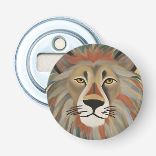 Leeuwschilderijen Button Flesopener