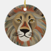 Leeuwschilderijen Keramisch Ornament (Achterkant)