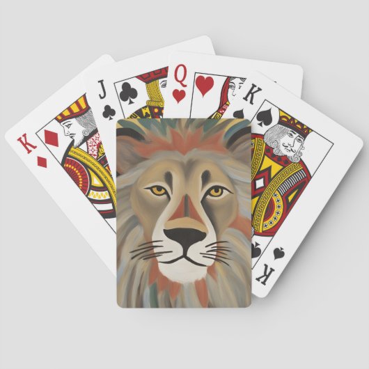 Leeuwschilderijen Pokerkaarten (Achterkant)