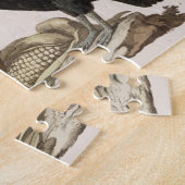 Leeuwse apen en condor, inheems in Chili of Ecuado Legpuzzel (Zijkant)