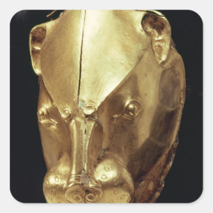 Leeuwse hartritme, van Graad IV Vierkante Sticker