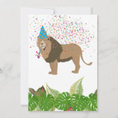 Leeuwse Oerwoud die op zaterdag partij is Kaart (Achterkant)