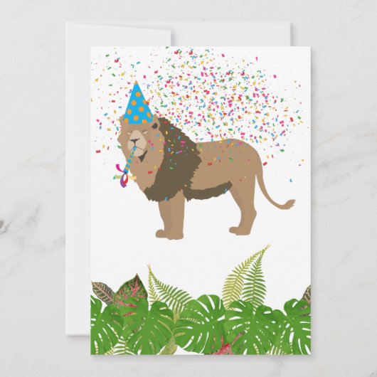 Leeuwse Oerwoud die op zaterdag partij is Kaart (Achterkant)