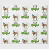 Leeuwse Oerwouden partydieren op zaterdag Cadeaupapier (Vlak)