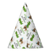 Leeuwse Oerwouden partydieren op zaterdag Feesthoedjes (Achterkant)