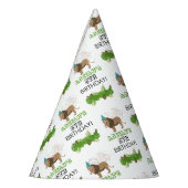 Leeuwse Oerwouden partydieren op zaterdag Feesthoedjes (Links)