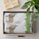 Leeuwse Oerwouden partydieren op zaterdag Tissuepapier (Geschenk)