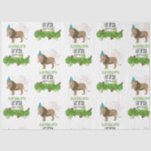 Leeuwse Oerwouden partydieren op zaterdag Tissuepapier (Voorkant)